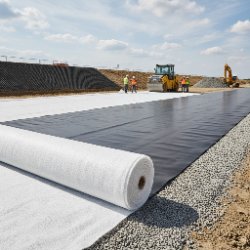 Geowłóknina, geomembrana czy geokrata? Poznaj najważniejsze rodzaje geosyntetyków