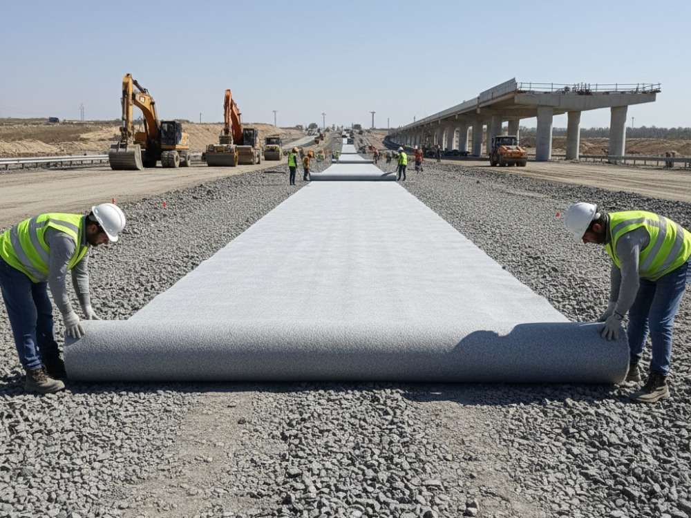 Geowłóknina drogowa