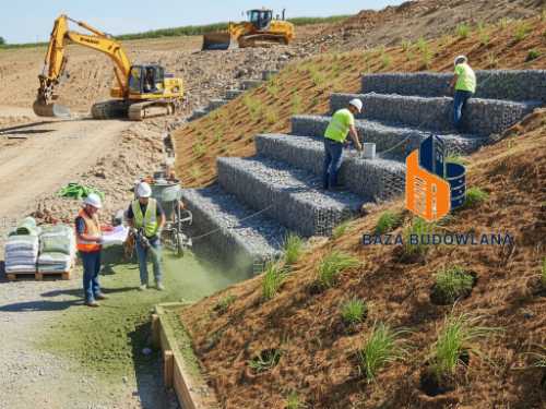 Umocnienie skarp - metody naturalne i geotechnicze