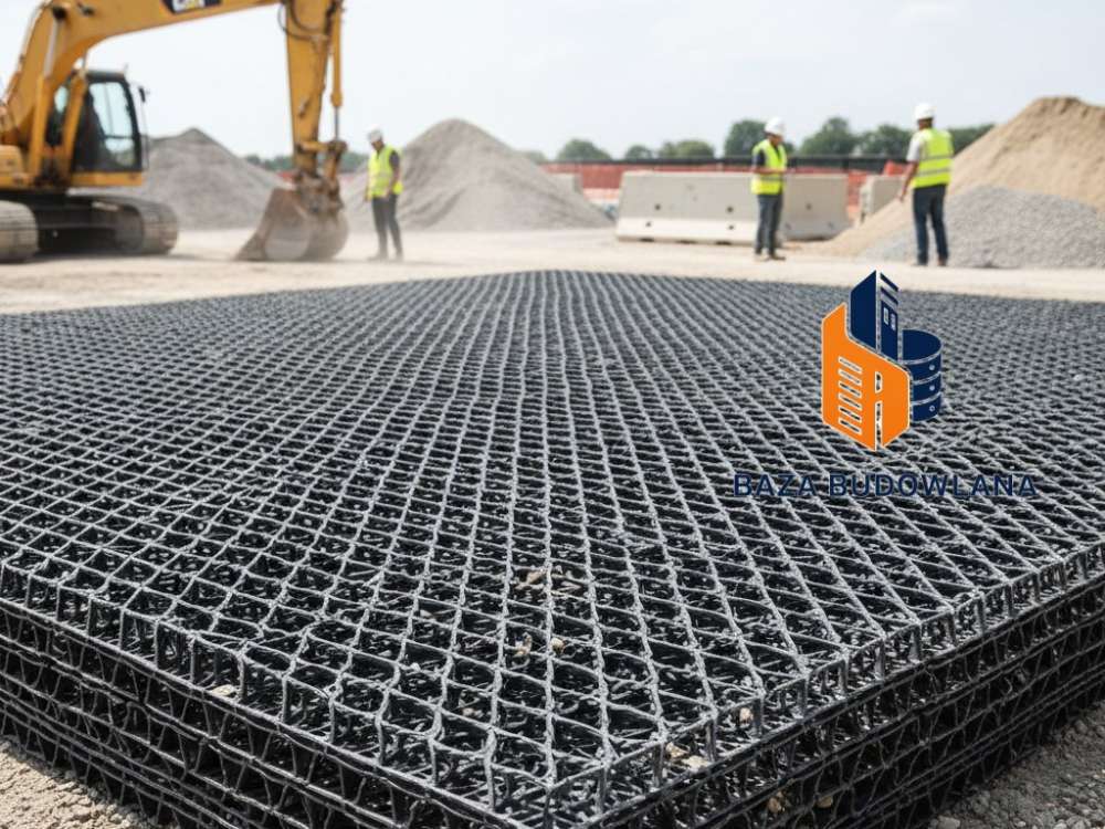 Materac geosyntetyczny do wzmocnienia podłoża