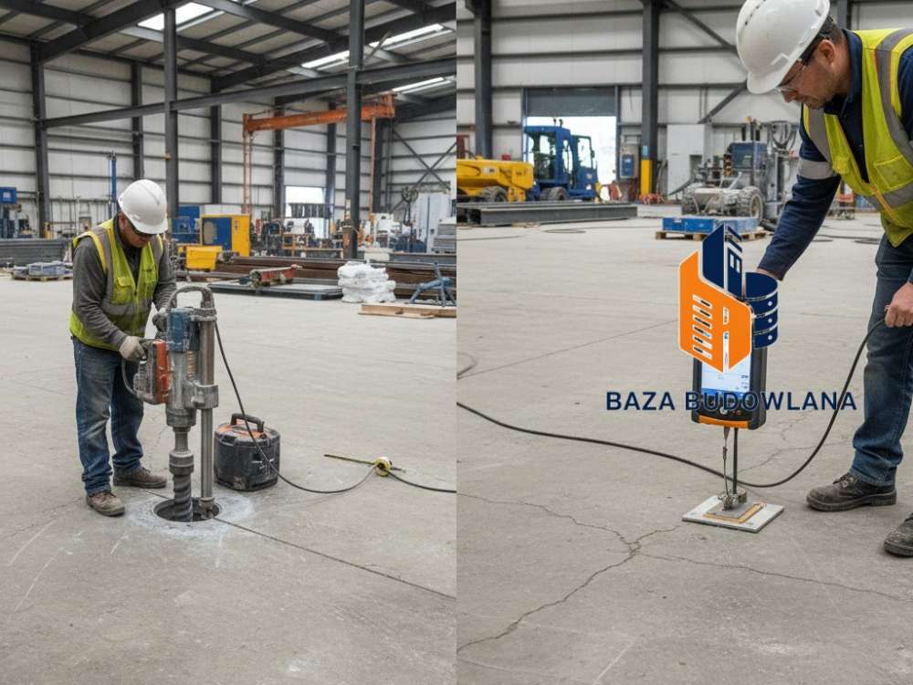 Metody badania nośności posadzki: Porównanie tradycyjnych odwiertów z nowoczesną diagnostyką