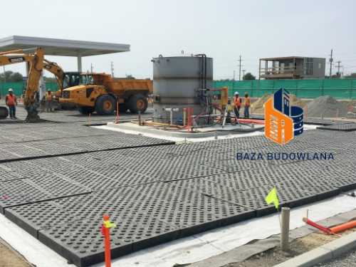 Przygotowanie i zagospodarowanie terenu przy stacji benzynowej