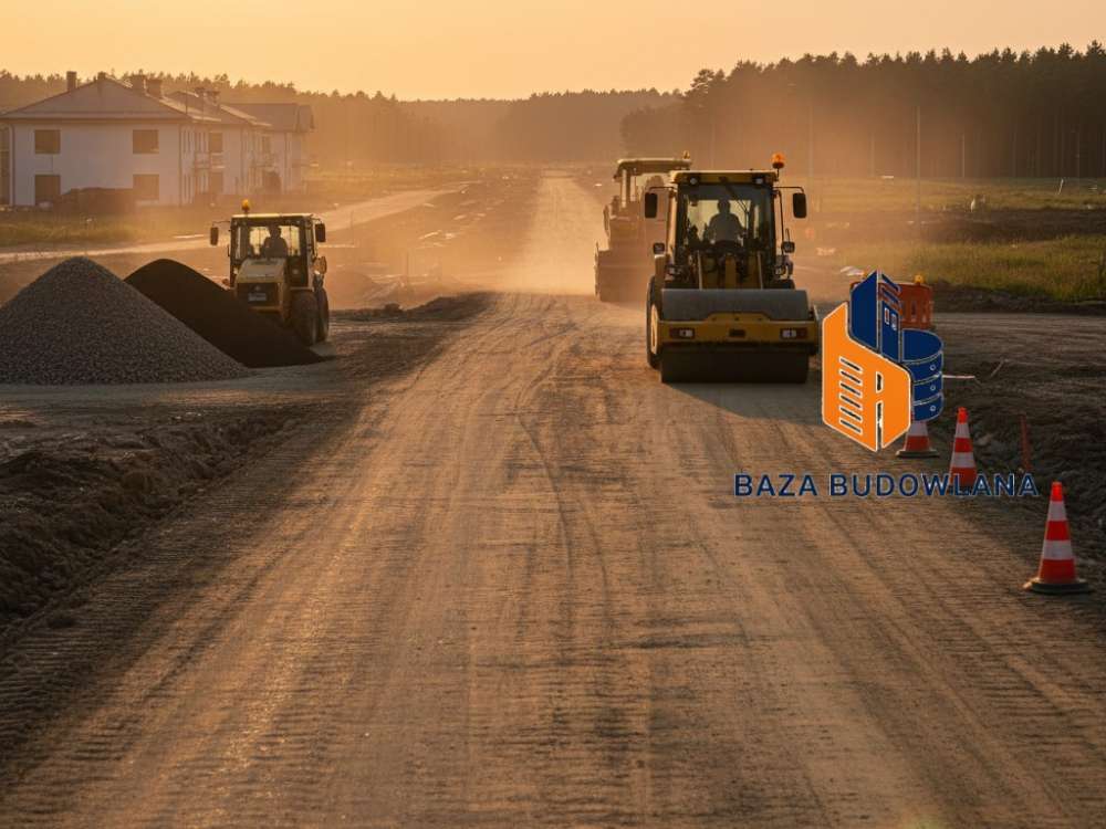 Budowa drogi dojazdowej