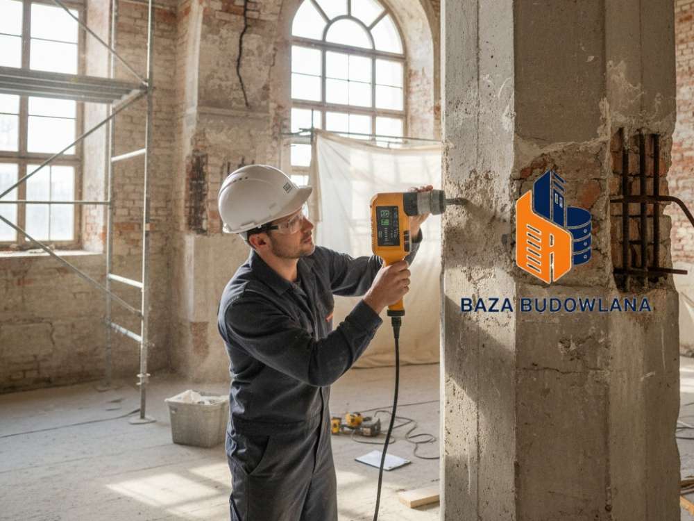 Badania sklerometryczne konstrukcji żelbetowych w obiektach zabytkowych