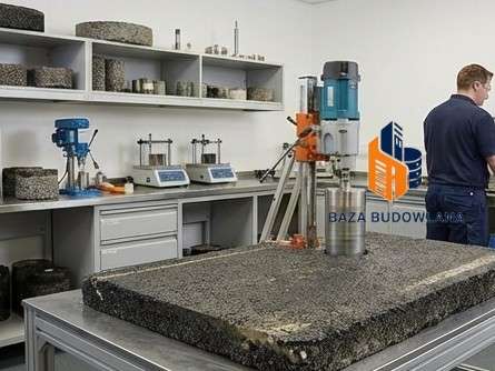 Głębokie koleiny na asfalcie spowodowane wysoką temperaturą i ruchem ciężkich pojazdów.