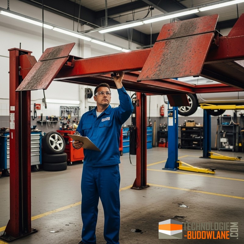 Kontrola podnośnika z UDT - podnośniki warsztatowe pod nadzorem UDT