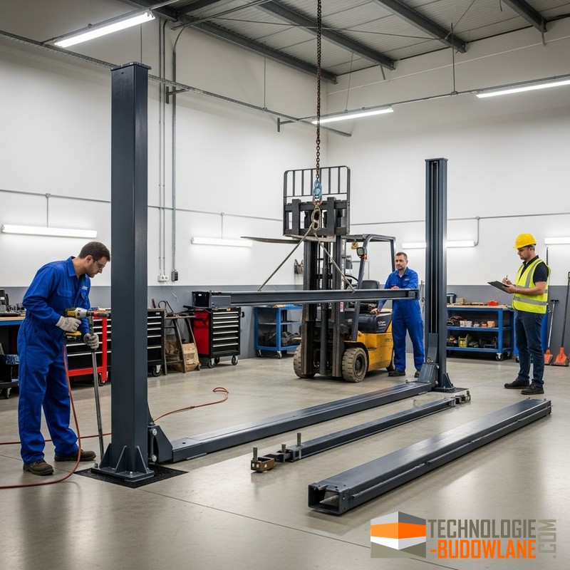 Posadowienie konstrukcji stalowych na fundamentach betonowych