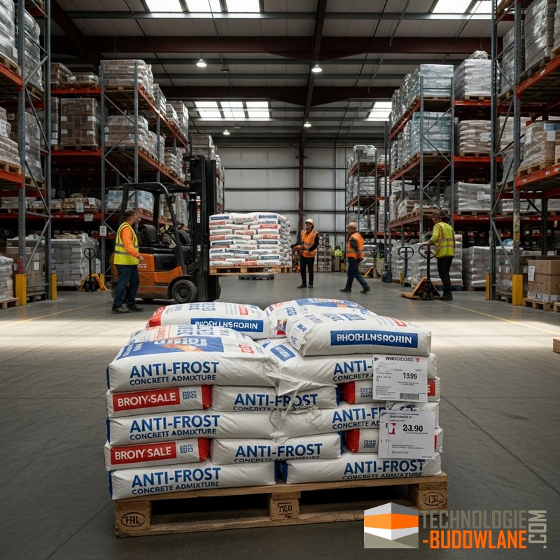 Przeciwmrozowa domieszka do betonu