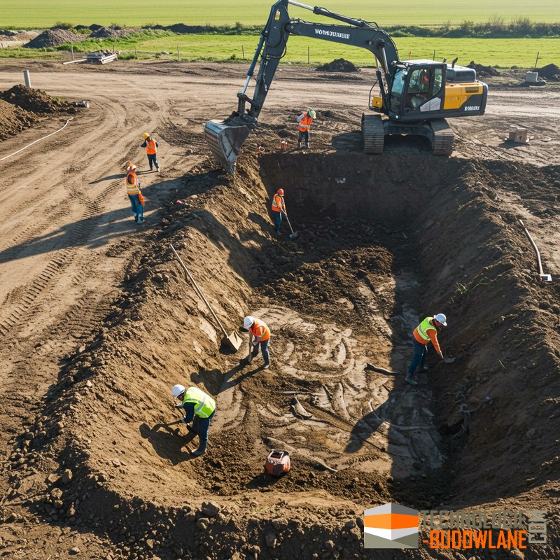 Kopanie stawów