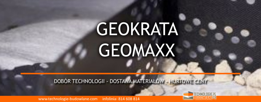 geokrata geomaxx -drogowa - parkingowa - na skarpy