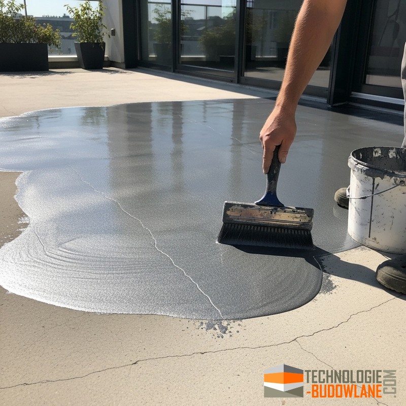 Folia w płynie na taras