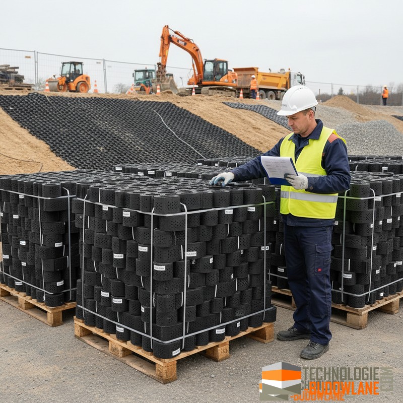 Geokrata do podbudowy drogowej