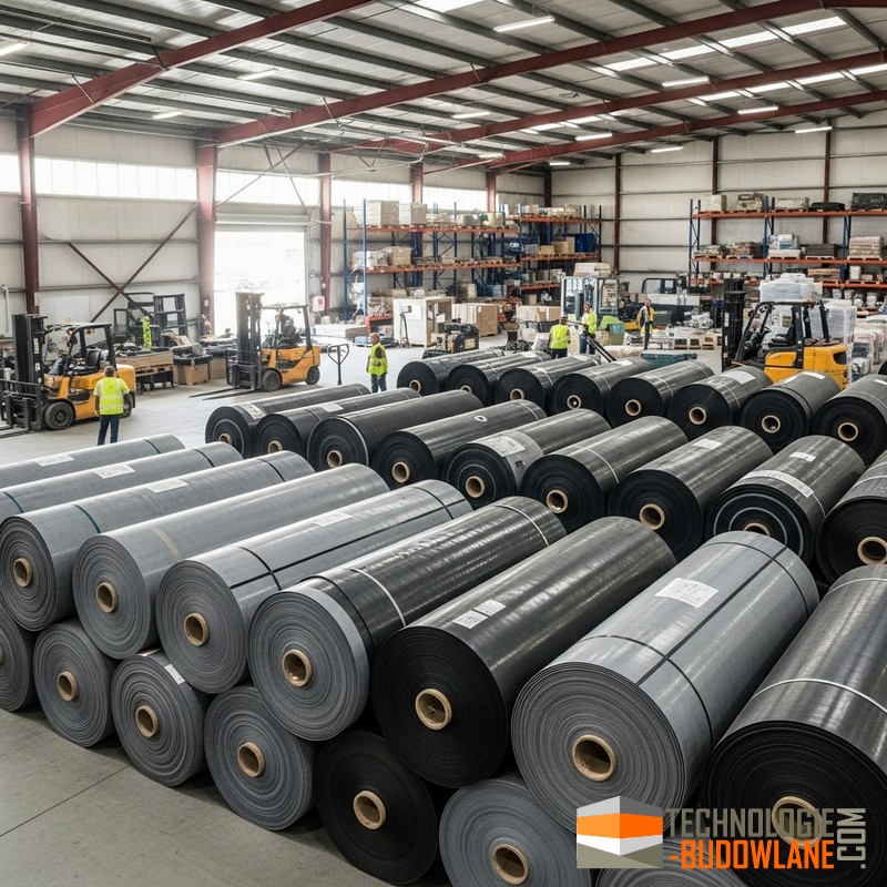 Geomembrana polietylenowa LDPE