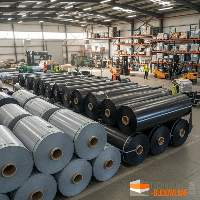 Geomembrany - rodzaje i kluczowe parametry