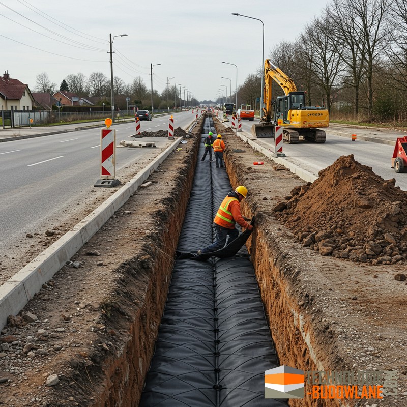 Geosyntetyki stosowane w inżynierii geotechnicznej i lądowej