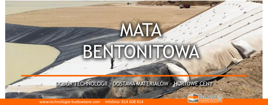 mata bentonitowa budowlana