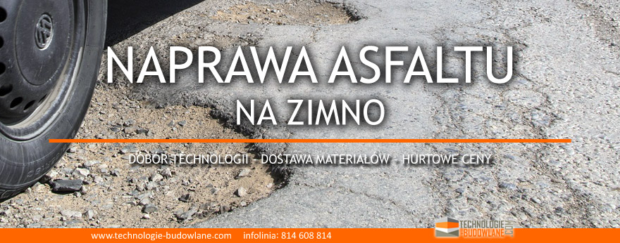 Jak naprawić asfalt na zimno