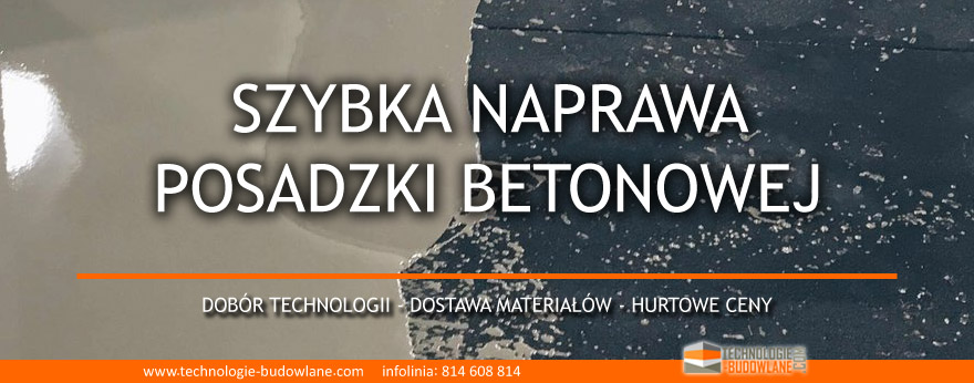 szybka naprawa posadzki betonowej