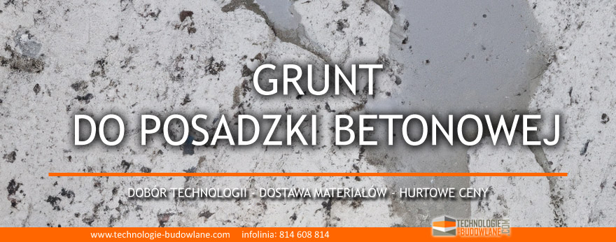 grunt do posadzki betonowej