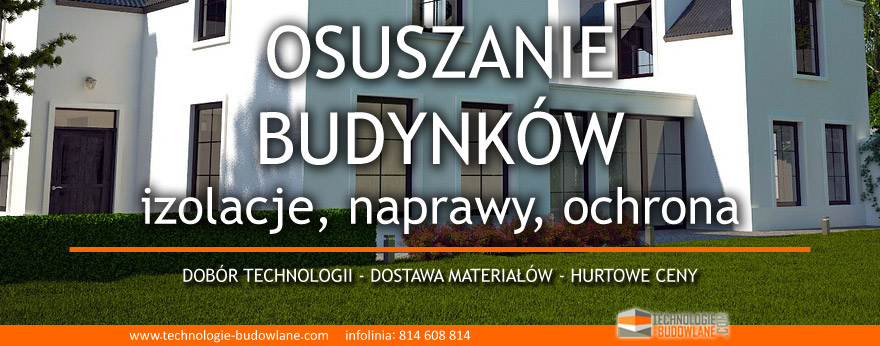 osuszanie budynków