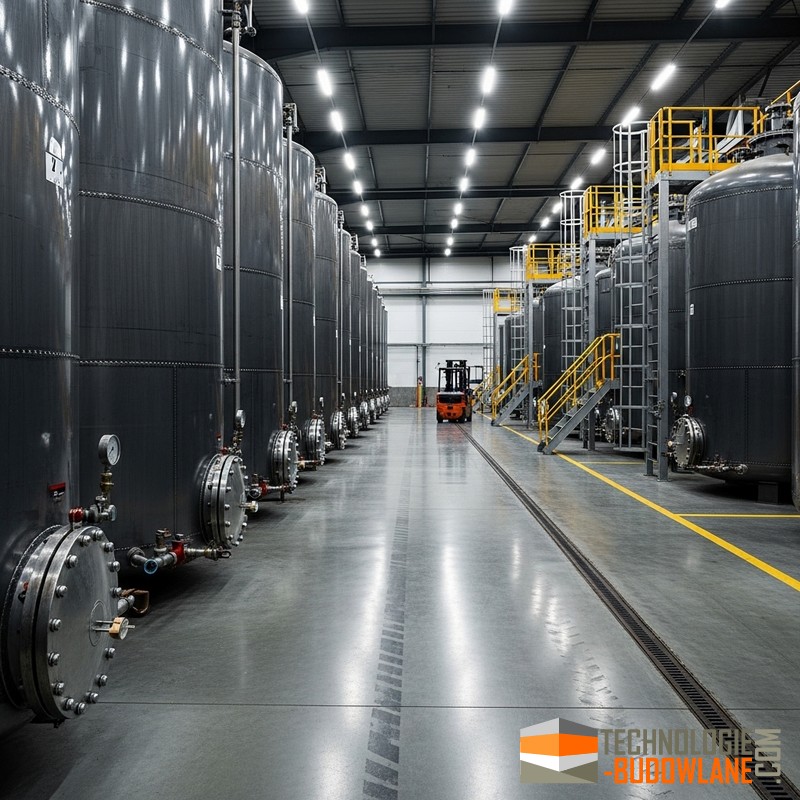 Posadzka odporna na zabrudzenia i plamy z oleju