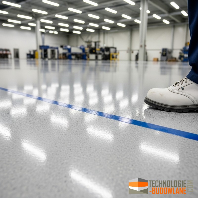 Posadzki w halach produkcyjnych