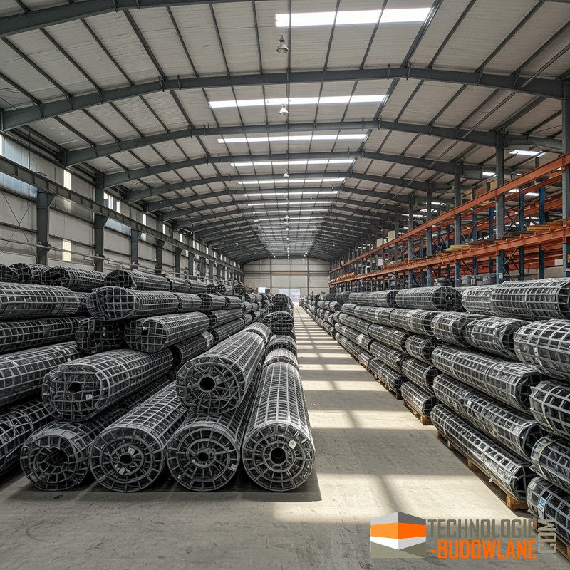 Geosiatka z włókna szklanego FG 50 50 100 200