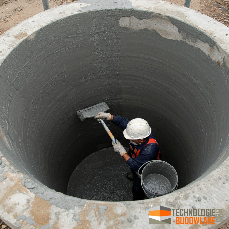 Uszczelnienie studni betonowych