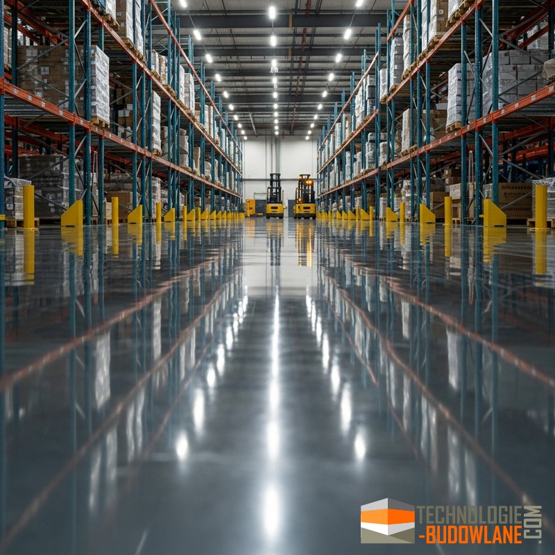 Samopoziomująca wylewka z włóknami stalowymi