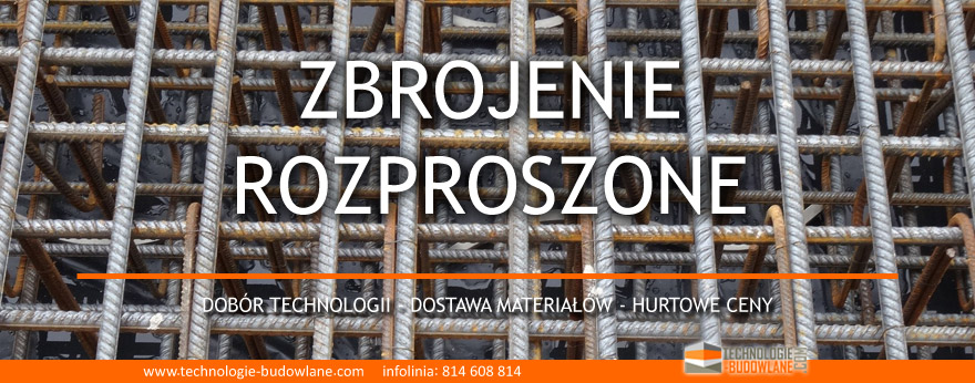 zbrojenie rozproszone - zbrojenie posadzki betonowe