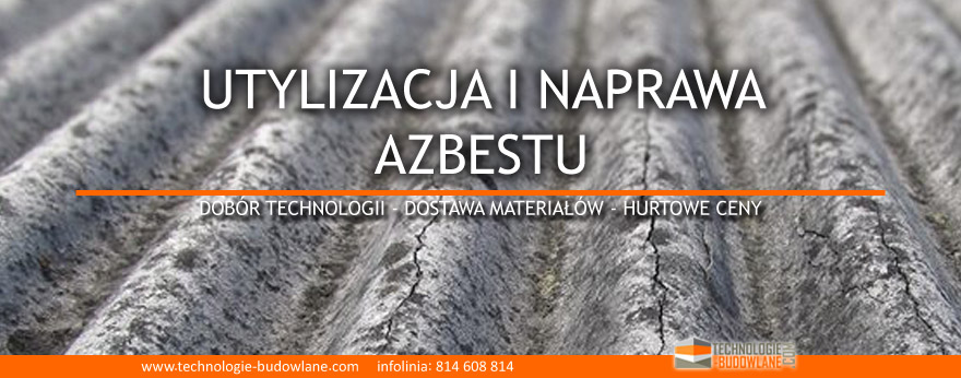 naprawa azbestu - bezpieczna utulizacja