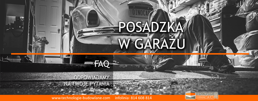 podloga w garażu - posadzka - wykończenie