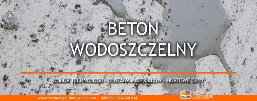 beton wodoszczelny