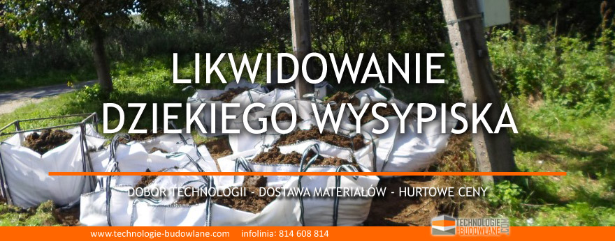 likwidowanie dzikiego wysypiska