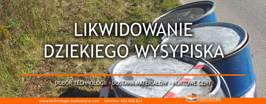 likwidowanie dzikiego wysypiska