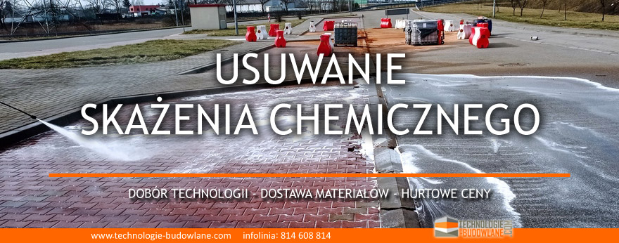 usuwanie skażenia chemicznego