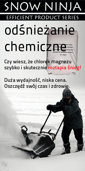 Snow Ninja - chlorek magnezu - roztapia śnieg