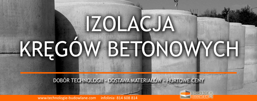 Izolacja kręgów betonowych