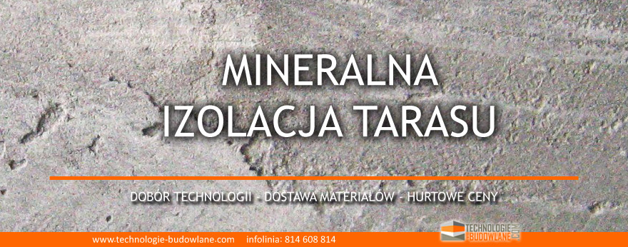 mineralna izolacja tarasu
