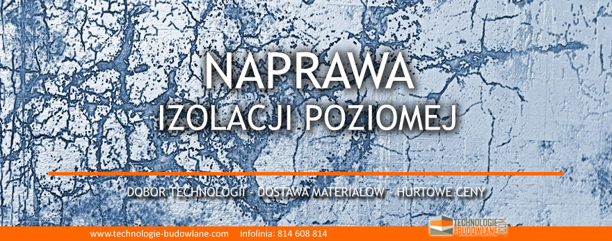 izolacja pozioma - naprawa izolacji