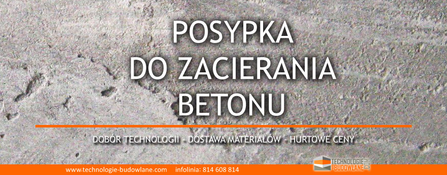 posypka do zacierania betonu