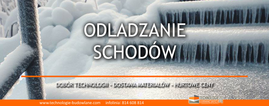 odladzanie schodów