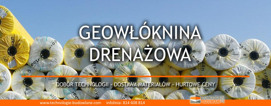 geowłóknina drenażowa