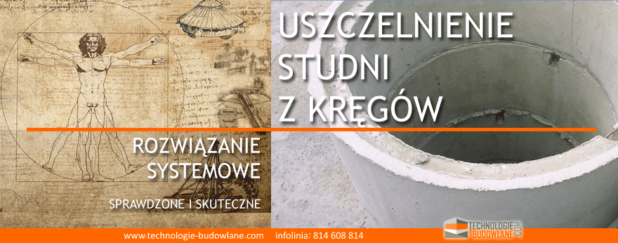 uszczelnienie studni z kregów