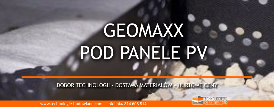geokrata geomaxx pod panele fotowoltaiczne