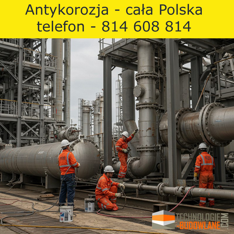 Antykorozja - wykonawstwo zabezpieczeń antykorozyjnych