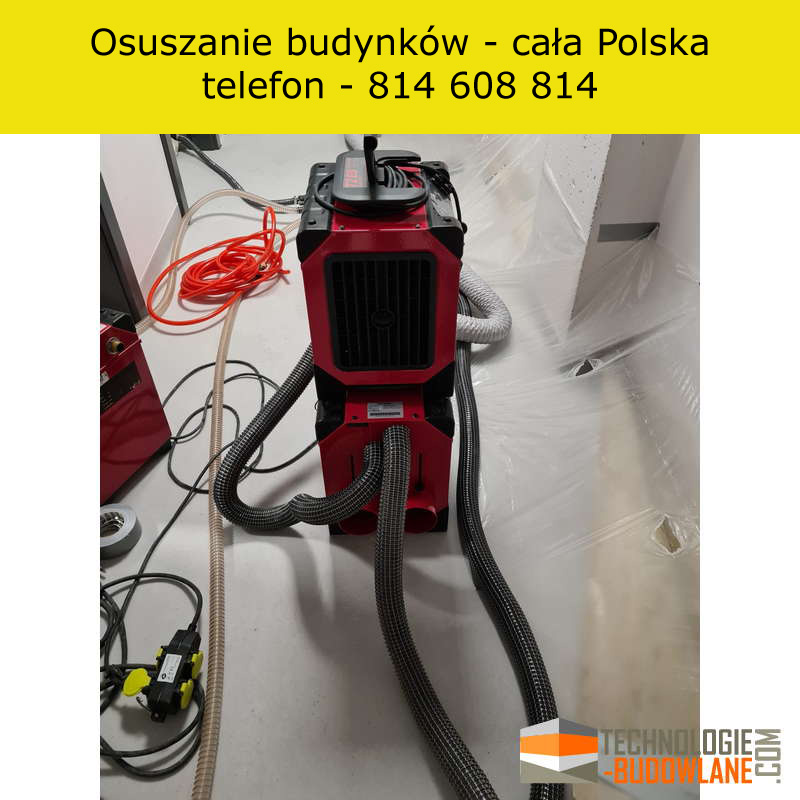 osuszanie piwnicy w starym domu - usługa osuszania - zapytaj ile kosztuje osuszenie Twojego domu