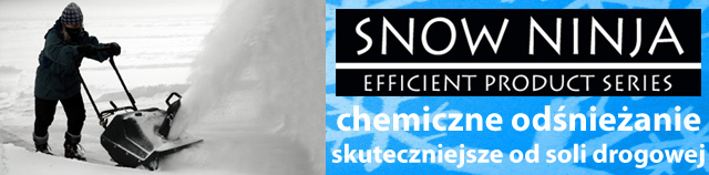 SNOW NINJA - chemiczne odlśnieżanie - odladzanie